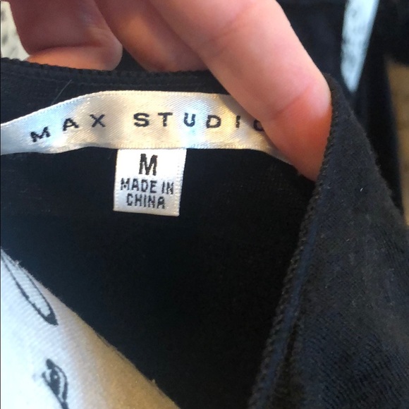 Max Studio Black Racerback and Fitted Maxi Dress - Picture 5 of 5